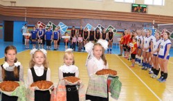 Кубок Миорского района по волейболу приветствовал россиян