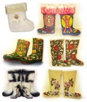 Согреют модные валенки