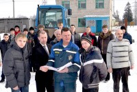 Экзамены сдают механизаторы